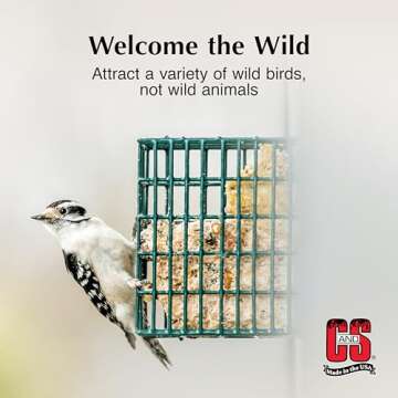 C&S Hot Pepper Delight No Melt Suet Dough 11.75 Ounces, 8 Pack