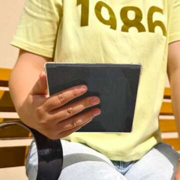 GOVTVA Slim Clear Soft Case for Onyx BOOX Tablet Go Color 7/Leaf2/Leaf3/Page/Galileo - Premium Silicone Cover with Thickened Corners, Ultrathin and Transparent