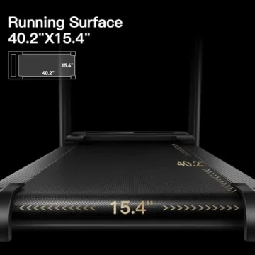 CURSOR FITNESS Home Folding Treadmill - Compact & Quiet