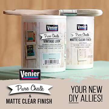 Chalk Pure Paint for Furniture & Crafts - Eco-Friendly