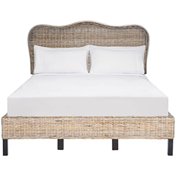 Coastal Rattan Full Size Bed for Timeless Style
