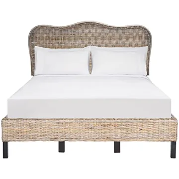 Coastal Rattan Full Size Bed for Timeless Style