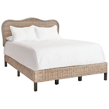 Coastal Rattan Full Size Bed for Timeless Style