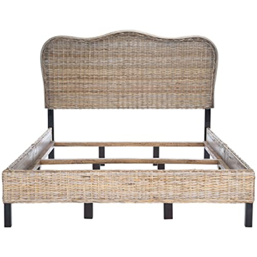Coastal Rattan Full Size Bed for Timeless Style