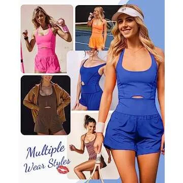 Versatile Wenlia Women Workout Romper for Active Lifestyle