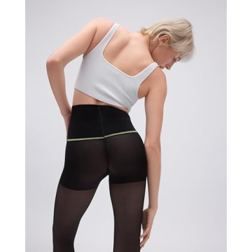 Stubbornly Strong Rip-Resist Sheer Tights - Black XL