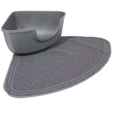 Petmate 42104 Corner Open Litter Pan