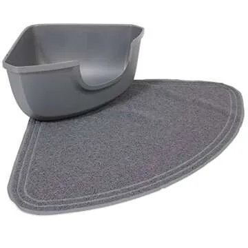 Petmate 42104 Corner Open Litter Pan