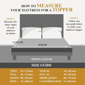 Extra Thick Fitted Mattress Topper for Ultimate Comfort