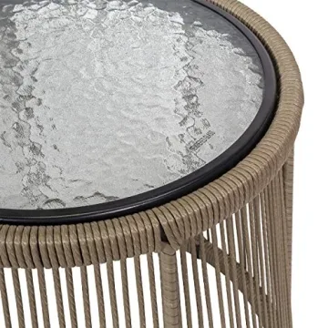 Stylish Barton 3-Piece Bistro Set for Outdoor Enjoyment