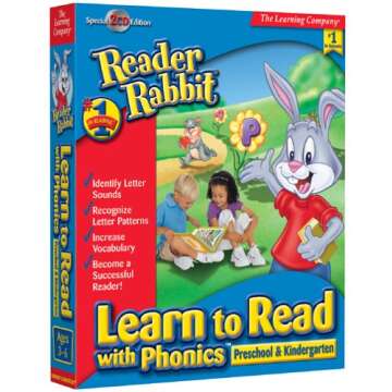 Reader Rabbit Learn to Read Phonics (Preschool & Kindergarten)
