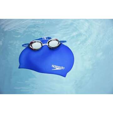 Speedo Unisex-Adult Swim Cap Silicone