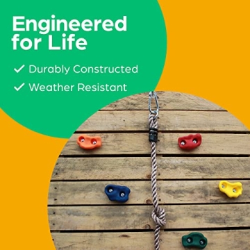 Vibrant Rock Climbing Holds Kit for Kids - Create Adventure