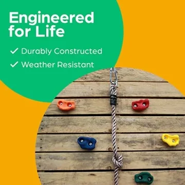 Vibrant Rock Climbing Holds Kit for Kids - Create Adventure