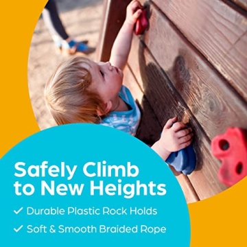 Vibrant Rock Climbing Holds Kit for Kids - Create Adventure