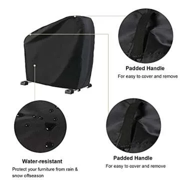 WOMACO Exercise Bike Cover - Waterproof & Dustproof Protection