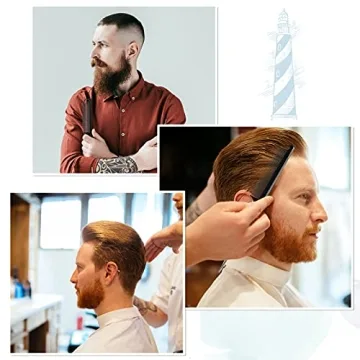 Quality 5Pcs Rat Tail Combs Set for Professional Stylists