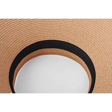 Foldable Women's Sun Visor Hat UPF 50+ Wide Brim