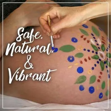 Natural Earth Face Paint Kit - Non-Toxic & Organic Colors