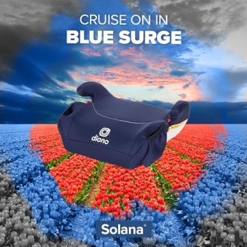 Diono Solana Booster Seats - Lightweight & Stylish