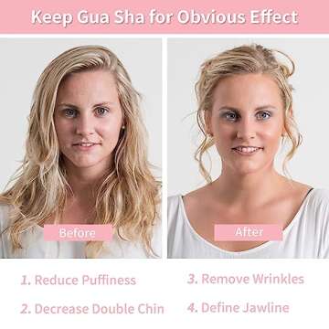 FUIYOOCEN Gua Sha Tool for Radiant Skin and Relaxation