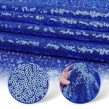 Yuboo Royal Blue Sequin Table Runners for Elegant Decor