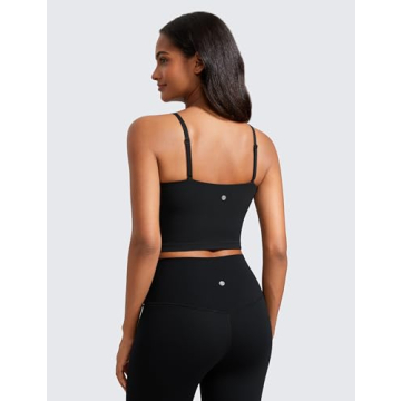 CRZ Yoga Butterluxe Adjustable Longline Sports Bra for Women