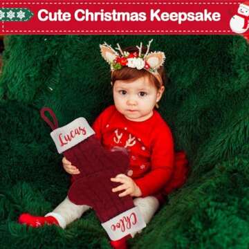 Mini Custom Christmas Stockings for Kids - Perfect Gift