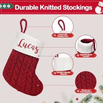 Mini Custom Christmas Stockings for Kids - Perfect Gift