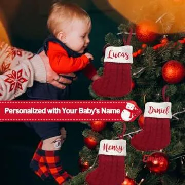 Mini Custom Christmas Stockings for Kids - Perfect Gift