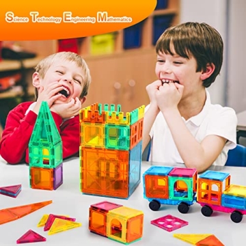 Bmag Magnetic Building Tiles Set for Creative Young Minds
