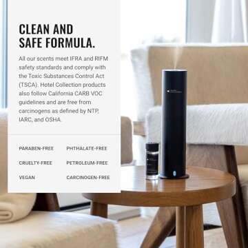 Hotel Collection Diffuser Oil-24K Magic-Aromatherapy Essential Fragrance Oil-Italian Bergamot, Lemongrass & Sweet Laurel Leaf-120ML 4.1 Fl oz