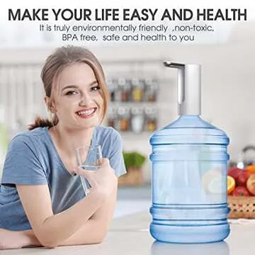 5 Gallon Foldable Water Dispenser - Portable & Electric