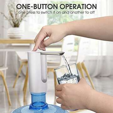 5 Gallon Foldable Water Dispenser - Portable & Electric