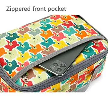FlowFly Kids Insulated Lunch Box for School and Travel