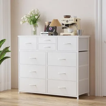 LUMTOK 10-Drawer Dresser - Stylish Storage for Every Room