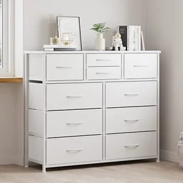 LUMTOK 10-Drawer Dresser - Stylish Storage for Every Room
