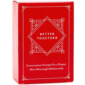 BETTER TOGETHER Couple Games Romantic Questions Card Deck - Strengthen Your Bond