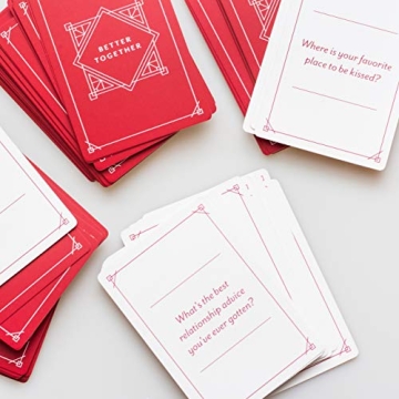 Better Together Couple Games Romantic Questions Card Deck
