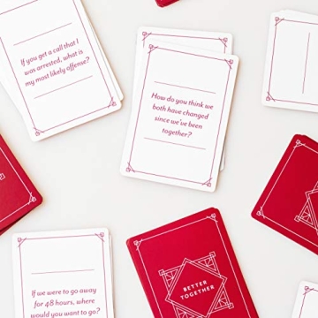 Better Together Couple Games Romantic Questions Card Deck