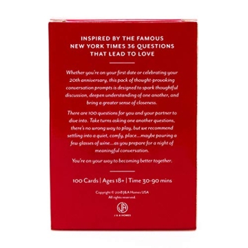 Better Together Couple Games Romantic Questions Card Deck