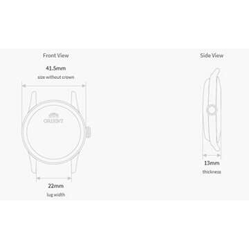 Orient Men's Japanese Automatic / Hand-Winding Stainless Steel 200 Meter Diving Watch Model: FAA0200...