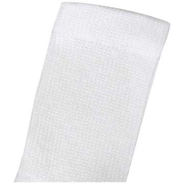 Hanes Boys Double Tough Cushioned Crew Socks - 12-Pair Pack for Comfort and Quality