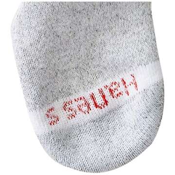 Hanes Boys Cushioned Crew Socks 12-Pair Pack