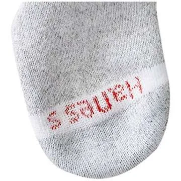 Hanes Boys Cushioned Crew Socks 12-Pair Pack