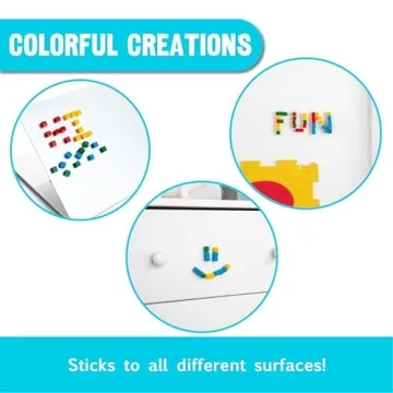 KOMARC GAMES StickiKubes - Safe Creative Toy for Kids