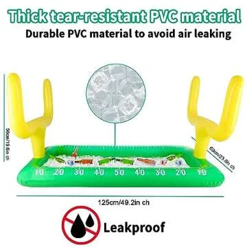 Football Inflatable Cooler for Super Bowl & Party Fun