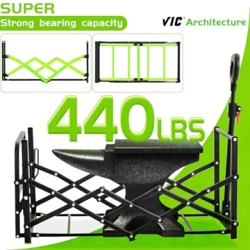 VIC Collapsible Folding Wagon 180L, Extra Long Extender Wagon Cart,Beach Wagon Cart Heavy Duty 440LBs Foldable, Utility Grocery Wagon with Side Pocket for Camping Garden Sports, V1max