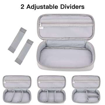 Yundoor Portable Cord Organizer Case for Tech Gear