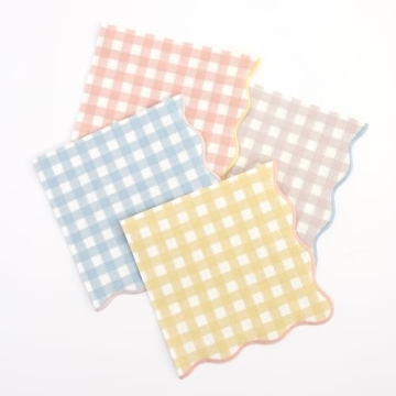 Meri Meri Large Gingham Napkins for Any Occasion